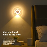Pilihan Cerdas Lampu Dinding LED Pintar Modern dengan Sensor Manusia, Kontrol Sentuh, Dapat Diredupkan untuk Kamar Tidur, Samping Tempat Tidur, Dapat Disesuaikan