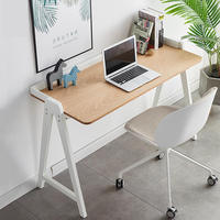Conception minimaliste moderne nordique ordinateur noir Station de travail Table d'étude étudiant bureau d'écriture