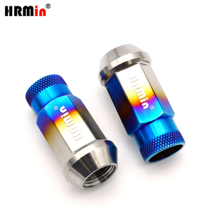HRmin gr.5 Titan Ti-6Al-4V tùy chỉnh Titan bánh xe Lug hạt và bu lông M12 * 1.5*48mm cho toyoto <span class=keywords><strong>Mazda</strong></span> hondaacura Scion - Product Image 2