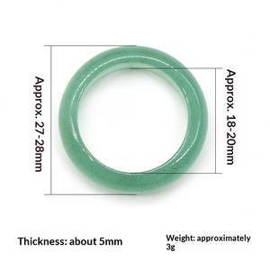 Bague en Agate de Cristal <span class=keywords><strong>et</strong></span> Quartz Rose avec Améthyste Style Ancien, Accessoire de Bijouterie Thérapeutique - Product Image 5