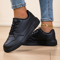 Chaussures de sport décontractées en gros pour hommes et femmes, à lacets, en PU respirant, semelle intermédiaire en EVA, antidérapantes et légères