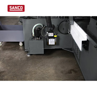 Scie à ruban CNC intelligente à alimentation automatique pour le traitement des tuyaux et tubes, machine de découpe industrielle fiable pour métaux, certifiée CE, prix compétitif
