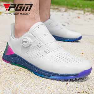 <span class=keywords><strong>Chaussures</strong></span> de <span class=keywords><strong>golf</strong></span> pour hommes PGM XZ426, hiver/été, à lacets rapides, antidérapantes, respirantes, semelle souple - Product Image 2