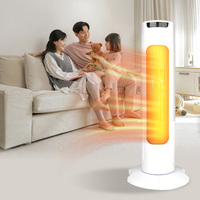 Ventilateur sans pales intelligent, silencieux et puissant, à faible consommation d'énergie, pour l'intérieur, refroidisseur d'air, chauffage, ventilateur électrique sans pales, ventilateur tour