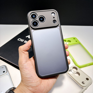Étui de téléphone anti-chute <span class=keywords><strong>mat</strong></span> pour iPhone 17 Protection de caméra de téléphone housse de téléphone pour iPhone 17 16 15 Pro Max 17 étuis Air - Product Image 3