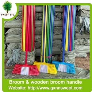 Bán buôn varnished chổi bằng gỗ xử lý 120cm Dài Nhà quét dọn lau thanh với Bền <span class=keywords><strong>PVC</strong></span>/PP chổi Đầu Nhập khẩu trực tiếp Trung Quốc - Product Image 6