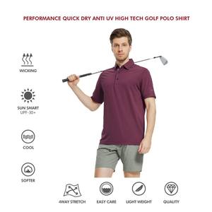 पोलो शर्ट के लिए पुरुषों के कस्टम लोगो 3 डी त्वरित शुष्क सांस लेने योग्य एंटीबैक्टीरियल बुना आकस्मिक शर्ट और कॉर्पोरेट गोल्फ टीम के लिए आकार - Product Image 3