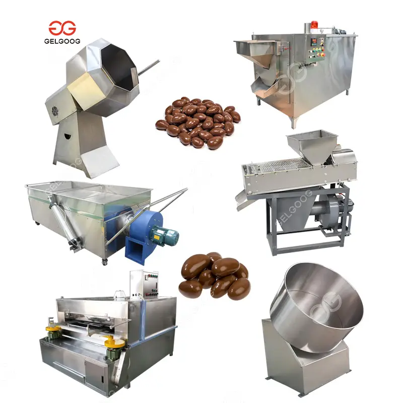 स्वचालित नाश्ता प्रसंस्करण मूंगफली आटा कोटिंग उत्पादन लाइन बीज अखरोट बरस रही स्विंग चीनी लेपित मूंगफली बनाने की मशीन