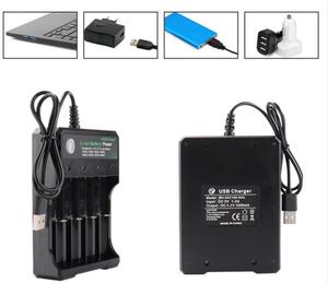 ที่ชาร์จ18650ลิเธียมไอออน4.2V ใหม่, ที่ชาร์จแบตเตอรี่อิสระ USB แบบพกพา18500 18650อิเล็กทรอนิกส์16340 14500ที่ชาร์จแบตเตอรี่26650 - Product Image 6
