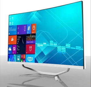 OEM 24 "hepsi bir PC <span class=keywords><strong>CPU</strong></span> 8GB RAM 256Gb SSD Curved kamera dokunmatik ekran kavisli hepsi bir masaüstü bilgisayarlar - Product Image 3