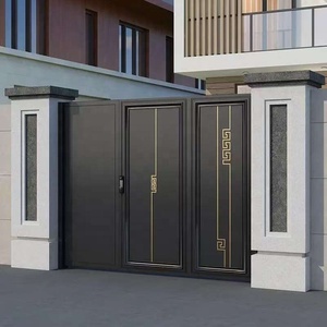 Clôture et treillis en aluminium moderne et élégant pour l'extérieur, design élégant de porte de <span class=keywords><strong>garage</strong></span> - Product Image 3