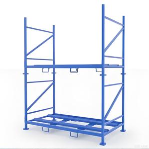 מתקן אחסון צמיגים מתקפל מפלדה איכותי בהתאמה אישית, ניתן לערום - Product Image 1