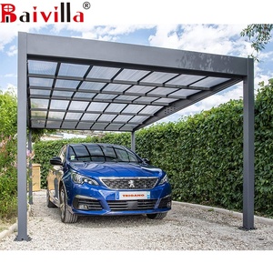 Carport extérieur en aluminium <span class=keywords><strong>de</strong></span> cadre <span class=keywords><strong>de</strong></span> <span class=keywords><strong>style</strong></span> simple pour le stationnement <span class=keywords><strong>de</strong></span> voiture et l'utilisation <span class=keywords><strong>de</strong></span> <span class=keywords><strong>garage</strong></span> en Pologne - Product Image 6