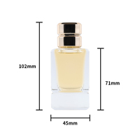 Flaconi Vuoti per Profumo con Fondo Spesso Personalizzati all'Ingrosso, Confezione di Lusso con Scatola, Flaconi Quadrati da 50ml e 100ml per Uomo