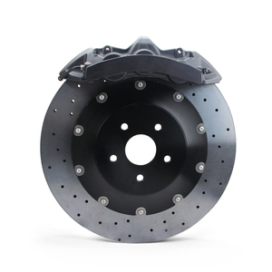 Kit de freinage haute performance 6 pistons, étriers de frein surdimensionnés NS6, systèmes de freinage auto pour VW <span class=keywords><strong>Golf</strong></span> R MK5 MK6 MK7 GTI <span class=keywords><strong>R32</strong></span> Beetle Scirocco - Product Image 3