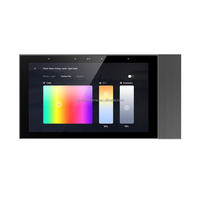 7 pouces Zigbee Tuya Smart Music Sound System contrôle de scène avec amplificateur mural 4*25W haut-parleurs de plafond systèmes de cinéma maison