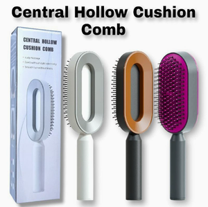 Air Cushion Hair <b>Brush</b> Detangling Styling Comb <b>Round</b> Pin Hairbrush for Home Use - Product Image 2