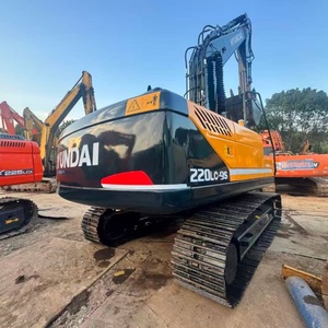 รถขุดไฮดรอลิกแบบตีนตะขาบ Hyundai 220LC-9S มือสอง สำหรับงานก่อสร้างคุณภาพสูงในเกาหลีใต้ - Product Image 2
