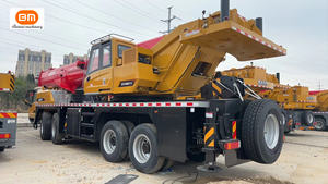 מנוף נייד משומש עם זרוע טלסקופית לבנייה במשקל 55 טון, עם רכיבים הידראוליים ותיבת הילוכים של חברת Hengli - Product Image 3