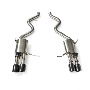 Système d'échappement Vortex Valvetronic pour BMW E90 E93 M3 4.0L V8 2008-2013, silencieux de course, système catback, kit de sorties d'échappement quadruples en fibre de carbone - Product Image 1