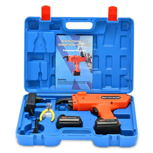 Outils de ligature de barres d'armature, <span class=keywords><strong>machine</strong></span> de ligature de barres d'acier rechargeable au lithium 12v, mini <span class=keywords><strong>machine</strong></span> de ligature de barres d'armature électrique à main - Product Image 2