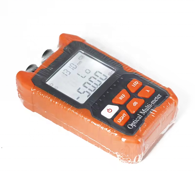 OPM Mini Optical Power Meter 4-in-1 Network Cable Tester Visual Fault Locator RJ45 for Fiber Optic Equipment 4G FTTH Use