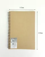 Carnet personnalisé en papier recyclé, PVC, PP, PU, cuir, tissu imprimé, à feuilles mobiles B5/B6/A5/A6/A4, journal écologique en kraft, cadeau