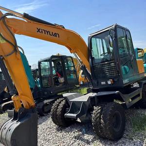 China brand original used XINYUAN 75 wheel excavator secondhand Wheel Excavator - Product Image 4