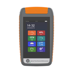 مقياس انعكاس الألياف الضوئية النشط المصغر لاختبار الألياف البصرية: 1550 نانومتر 20dB خريطة أحداث opm vfl ols لـ 80 ~ dr اختبار إيثرنت الألياف - Product Image 1