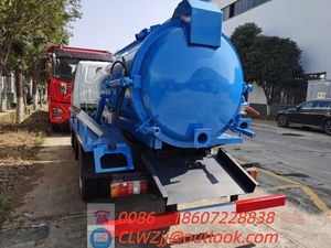 รถบรรทุกอีซูซุสำหรับงานนอกพื้นที่ 5 ลูกบาศก์เมตร สำหรับดูดสิ่งปฏิกูล ขยะในท่อระบายน้ำ รถดูดส้วม รถดูดฝุ่น 5 ตัน รถเก็บของเสีย - Product Image 2