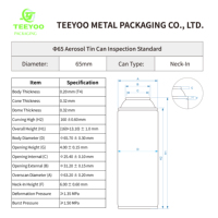 2025 aérosol boîte de conserve désodorisant et nettoyant carburateur Spray 52MM pour peinture en aérosol boîtes métalliques de haute qualité