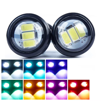 23mm 5630 3SMD Ultra brillante coche DRL Led luces de circulación diurna Eagle Eye Auto LED respaldo marcha atrás estacionamiento señal lámparas DRL