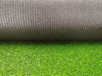 Alfombra de Césped Artificial de Lujo para Exteriores, Patio o Jardín, Ultra Gruesa y Suave