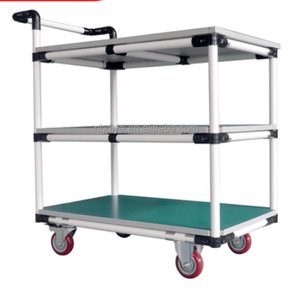 Carrito de empuje manual de logística y taller para tracción y montaje fácil industrial - Product Image 2