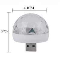 Mini stroboscope Led Laser RGB 2021, vente en gros, lampe Disco Portable, petite voiture DJ, lumière de scène, fête, nouveau