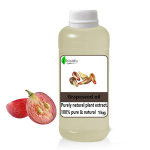 El fabricante suministra 100% aceite de semilla de uva natural puro aceite portador prensado en frío de semillas olor fresco precio al por mayor a granel - Product Image 2