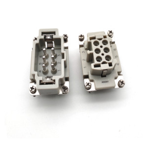 HESH-006 Custom 500V/16A Heavy-Duty Electrical Connector Quick Lockcage Clamp Terminal 16A 400V