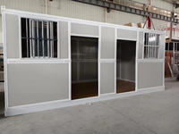 Maison conteneur préfabriquée pliable, bureau temporaire, hébergement, entrepôt, atelier