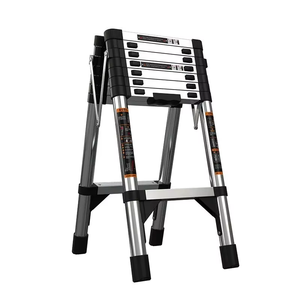 Échelle télescopique industrielle, marchepied télescopique, échelle portable - Product Image 1