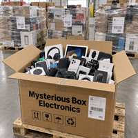 Boîte Mystère Avancée Électronique : Smartphone, Tablette, Écouteurs, Montre Connectée – Vente en Gros pour Créateurs de Vidéos d'Unboxing et Articles Électroniques en Surstock