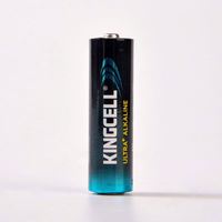 Baterai Alkali Ultra 1.5V AA LR6 Kinerja Tinggi 4 Buah Desain Anti Bocor