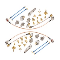 TNC hembra impermeable a MCX curva conector macho para la prueba de conducción de Internet de las cosas de la maquinaria agrícola
