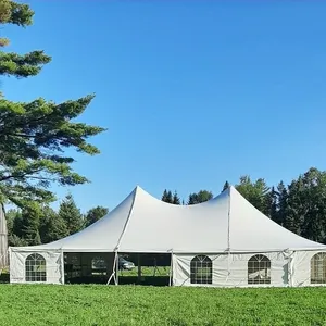 Celina-carpa grande personalizada para eventos al aire libre, poste de aluminio para eventos de boda, 40 pies x 40 pies (12,2 m x 12,2 m)
