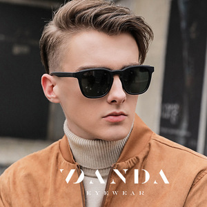 Danda Square Frame Polarized Sunglasses Black TAC Lens Men Outdoor Travel Driving Sun Protection 3307 - Product Image 2