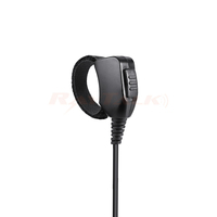 Casque ultra-léger derrière la tête avec microphone PTT, écouteurs et casque pour talkie-walkie Motorola CP040