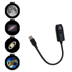 Proiettore <span class=keywords><strong>Galassia</strong></span> Portatile, Piccola Luce LED per Interni Auto con USB, Luce Notturna Sostituibile per Casa e Ambiente, Illuminazione Stellare - Product Image 4