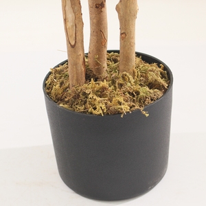 4FT Faux Fiddle Leaf Figuier Pot En Plastique Réaliste Résistant Aux UV Home Office Store Room Decor Intérieur Extérieur Plantation - Product Image 5