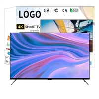 Téléviseur intelligent Android 4K 75 pouces pour hôtel, 65 pouces, 43 pouces, usage domestique, TV QLED sans cadre, anti-explosion, grand écran 100 pouces, Google TV