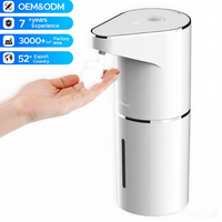 Distributeur de Savon Liquide Intelligent Mural à Capteur LED Automatique pour Cuisine, Salle de Bain et Hôtels