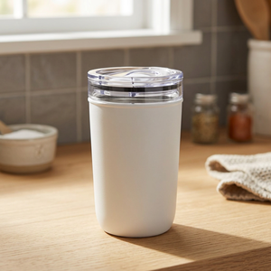Verre à boisson sans marque de 420 ml, magnifique, avec extérieur en plastique recyclé, design écologique - Product Image 3